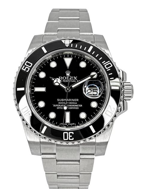 rolex submariner 2017 used|rolex submariner black bezel.